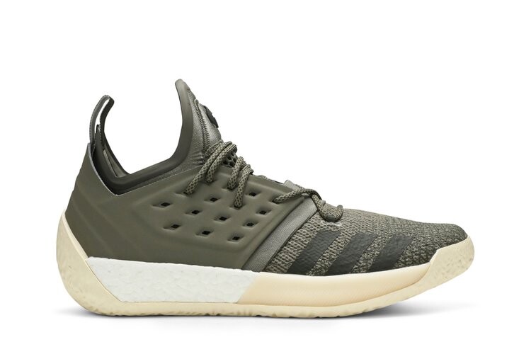 

Кроссовки Adidas Harden Vol. 2 'Night Cargo', зеленый