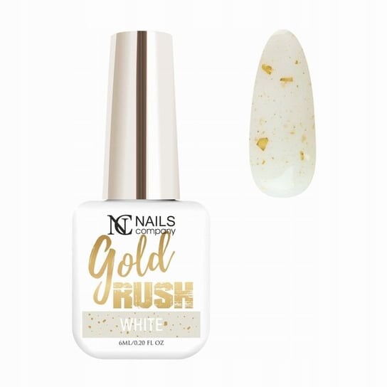 

Гибридный лак для ногтей, белая золотая лихорадка, 6 мл Nails Company