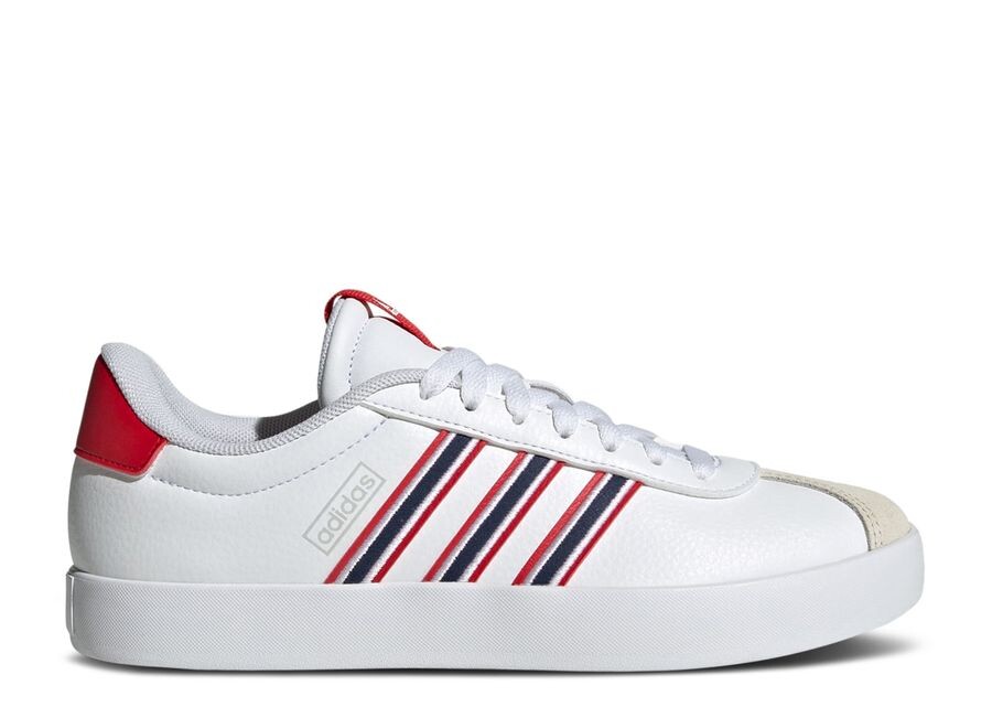 

Кроссовки adidas Wmns VL Court 3.0, цвет White Navy Scarlet