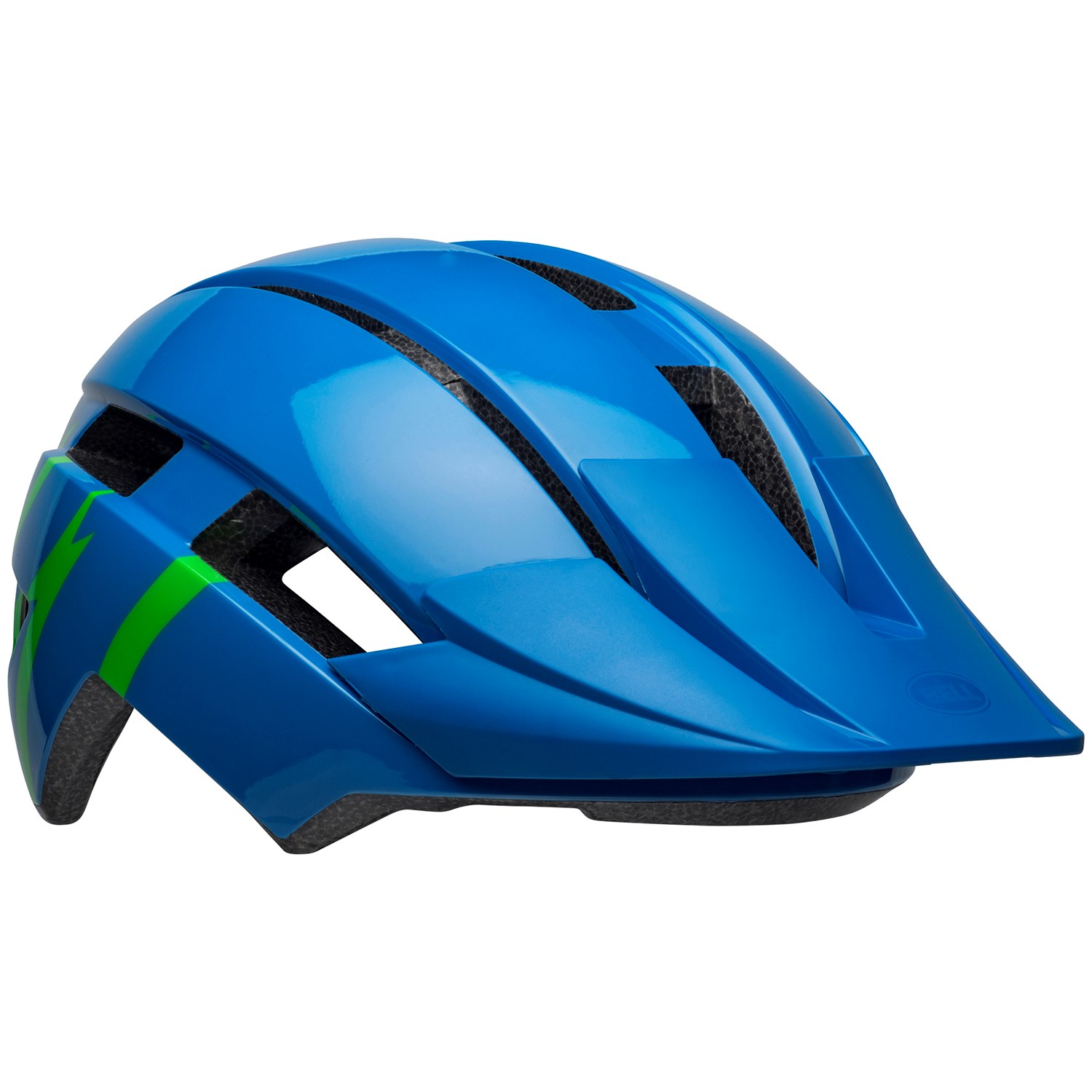 Шлем Bell Sidetrack II MIPS Bike, цвет Strike Gloss Blue/Green