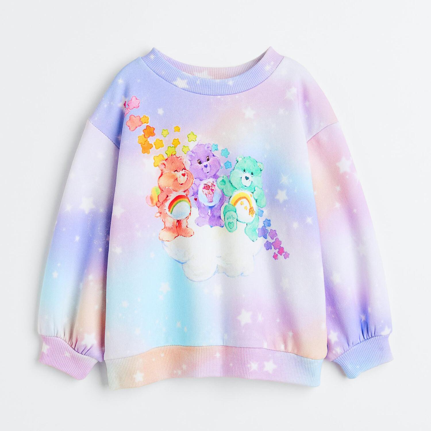 

Толстовка с принтом H&M Care Bears, светло-фиолетовый