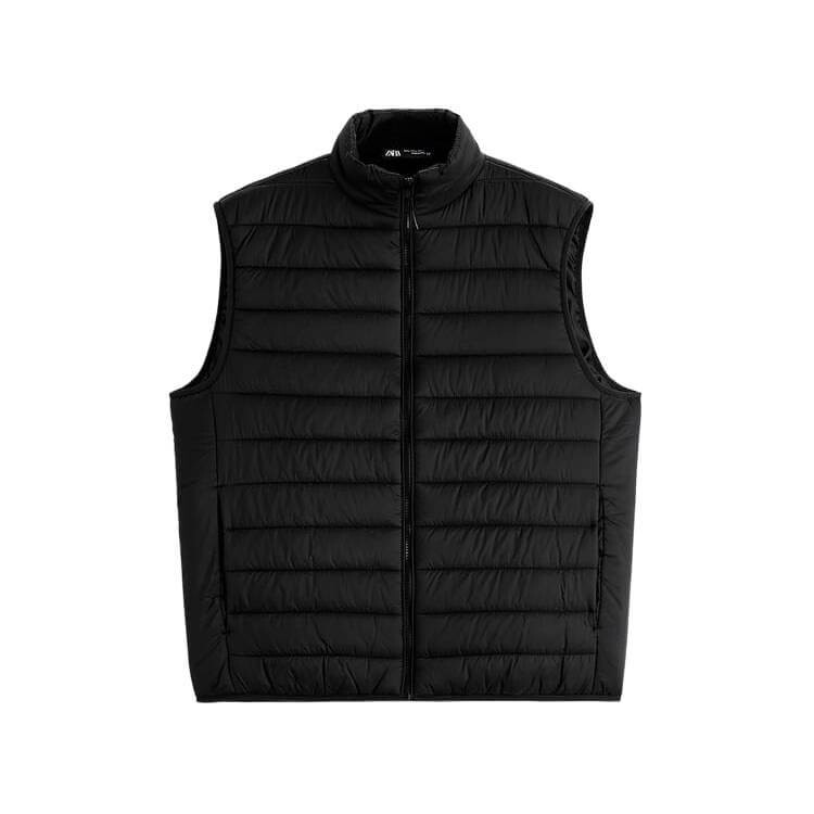 

Жилет Zara Lightweight Puffer, черный