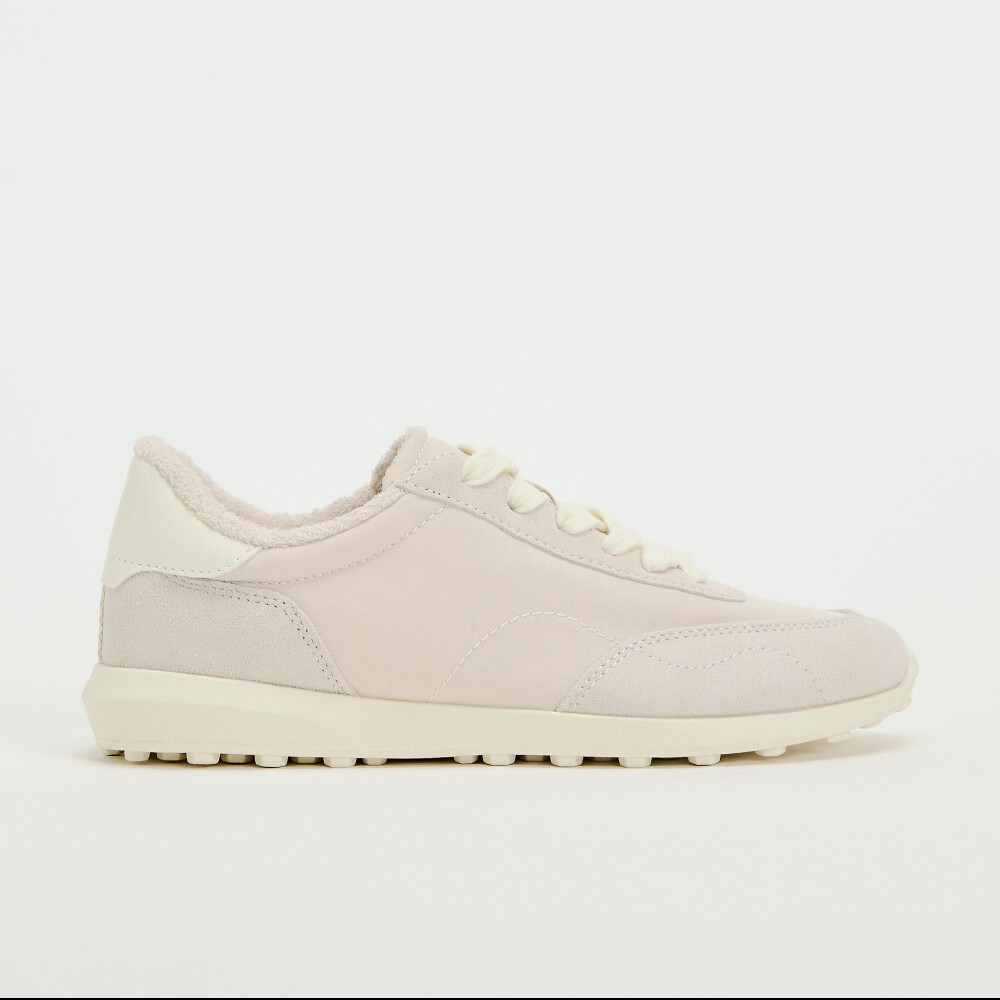 

Кроссовки Zara Soft Running, экрю/белый