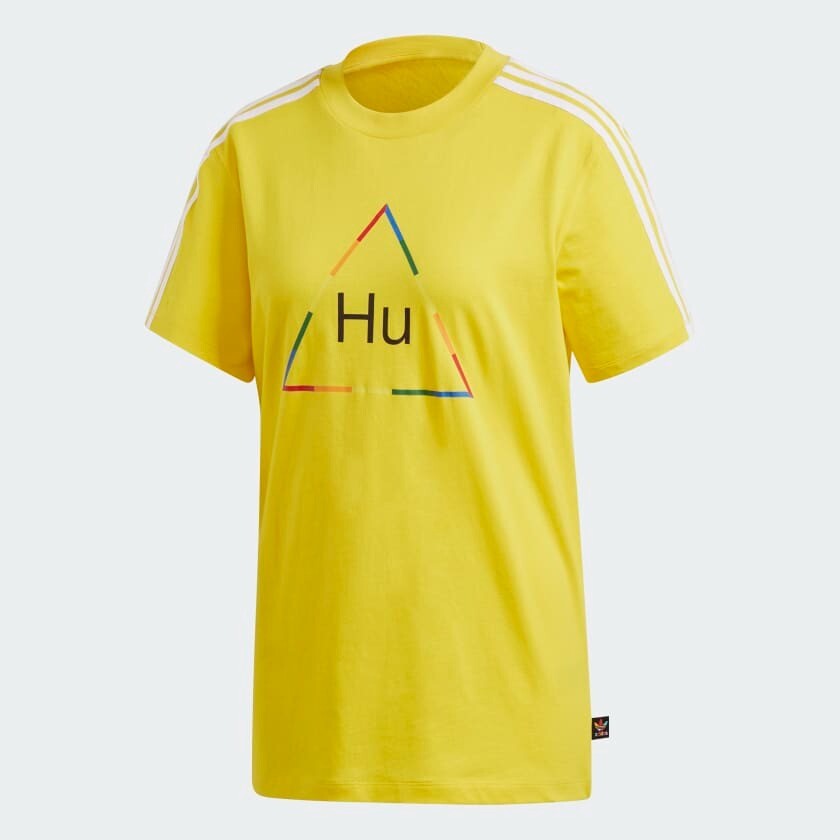 

Футболка Adidas Originals Pharrell Williams Boyfriend, желтый