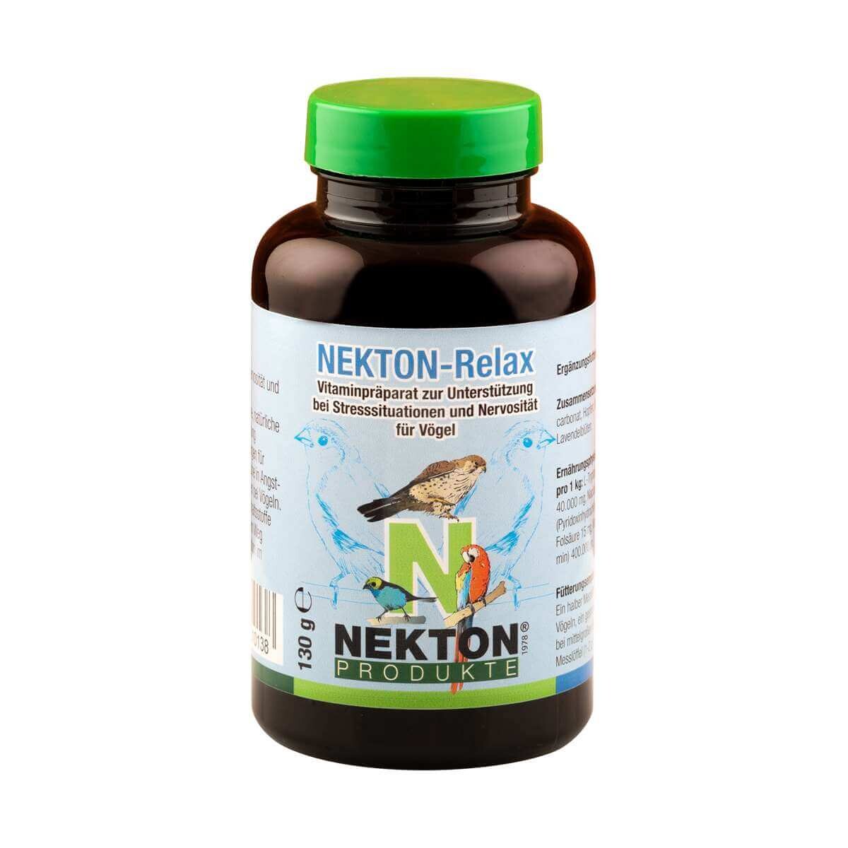 

Витаминная добавка для птиц от стресса и нервозности Nekton-Relax, 130 г