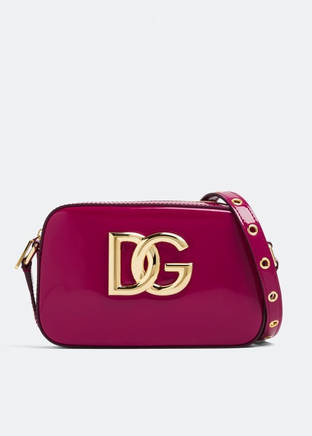 

Сумка кросс-боди DOLCE&GABBANA 3.5 logo camera bag, розовый