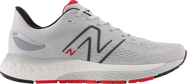 

Кроссовки New Balance Fresh Foam X 880v12 2E Wide 'Light Aluminum', серый