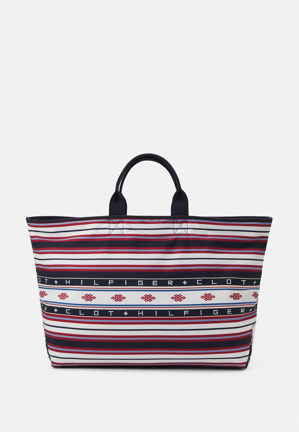 

Сумка для покупок Th X Clot Reversible Stripe Tote Unisex Tommy Hilfiger, цвет space blue