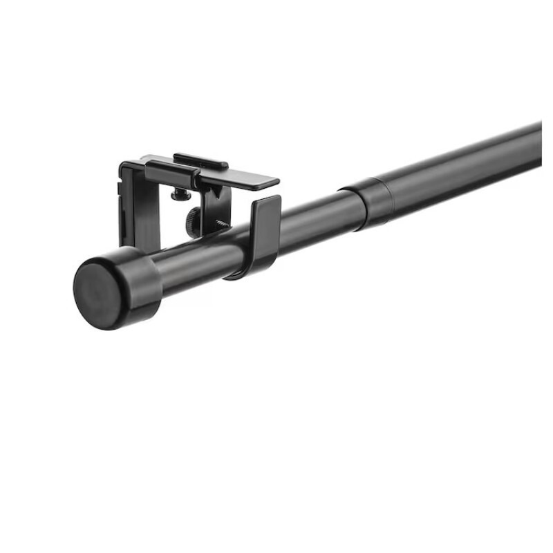 

Гардинный карниз Ikea Bekrafta 120-210 см 19 мм, черный