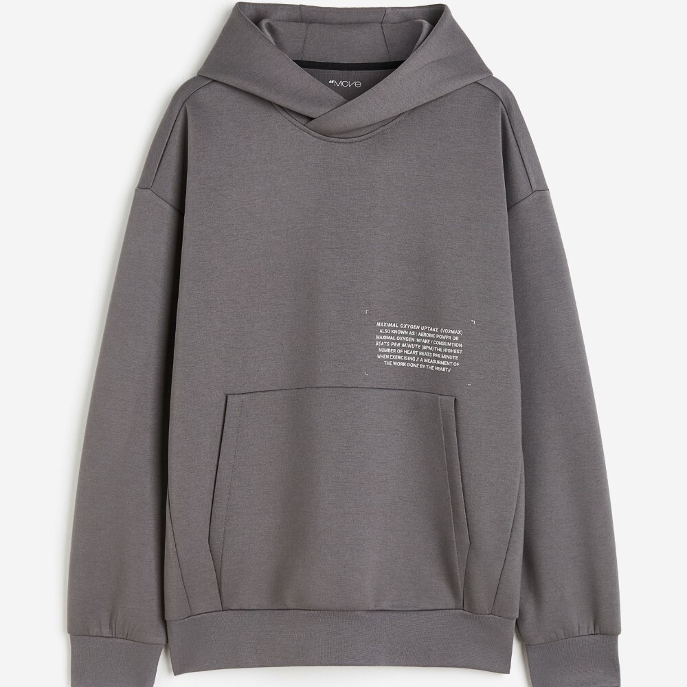

Толстовка H&M DryMove Sports, темно-серый