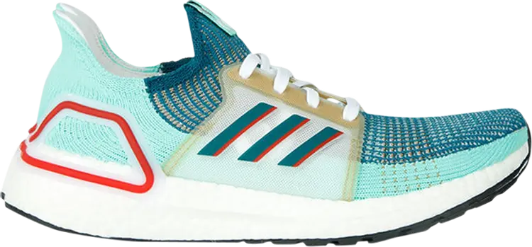 

Кроссовки Adidas UltraBoost 19 Consortium, бирюзовый, Зеленый