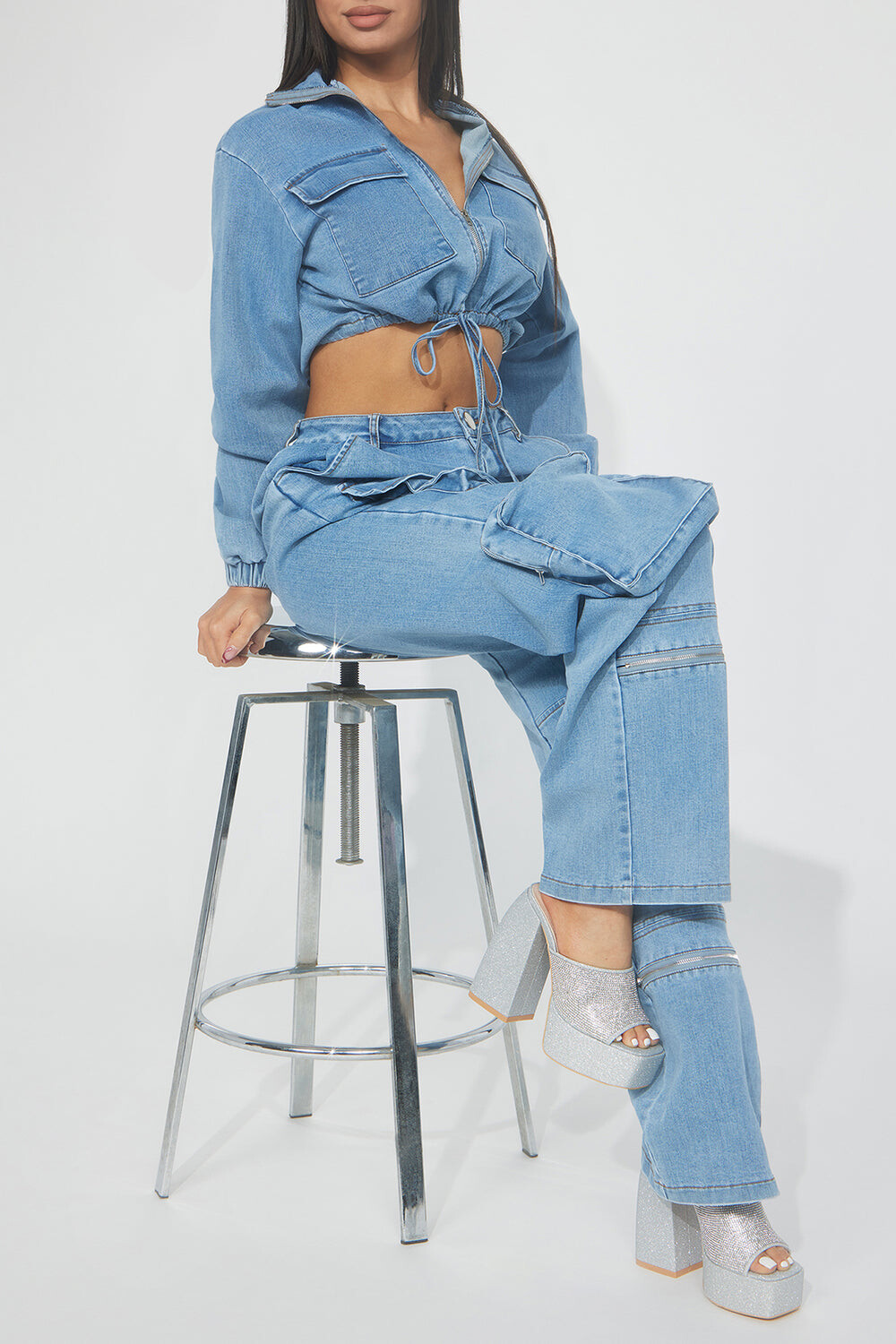 

Туфли-мюли Fashion Nova REFRESH01, серебряный
