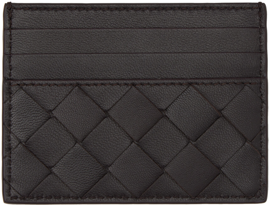 

Коричневый держатель кредитной карты Bottega Veneta