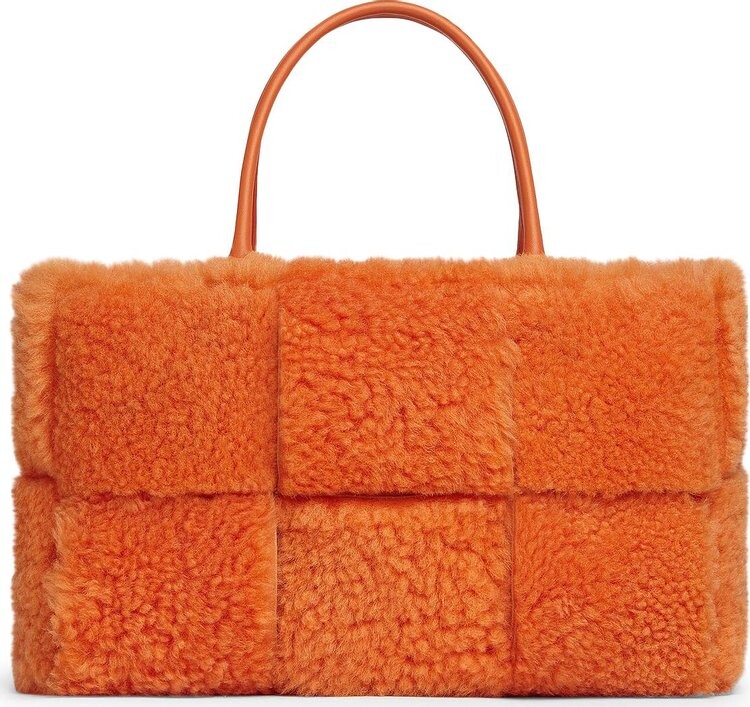 

Сумка Bottega Veneta Arco Tote Light Orange, оранжевый