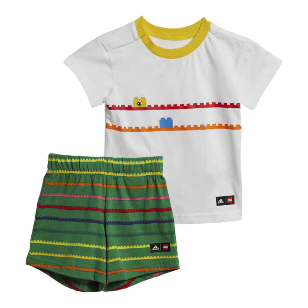 

Костюм Adidas x Classic Lego, белый/зеленый