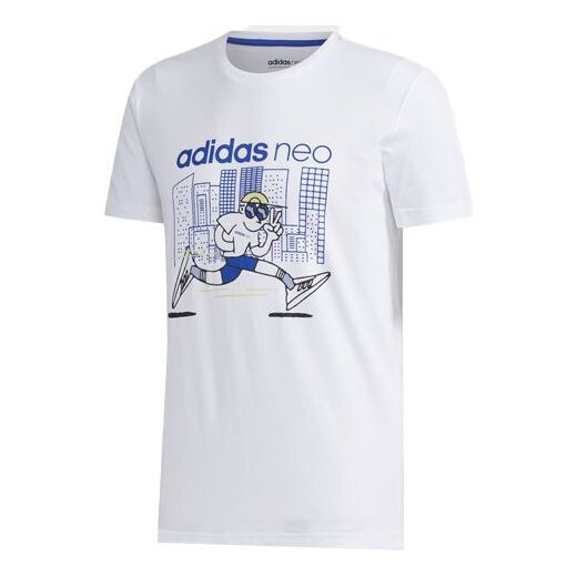 

Футболка Adidas neo Faves Tee Short Sleeve White, Белый