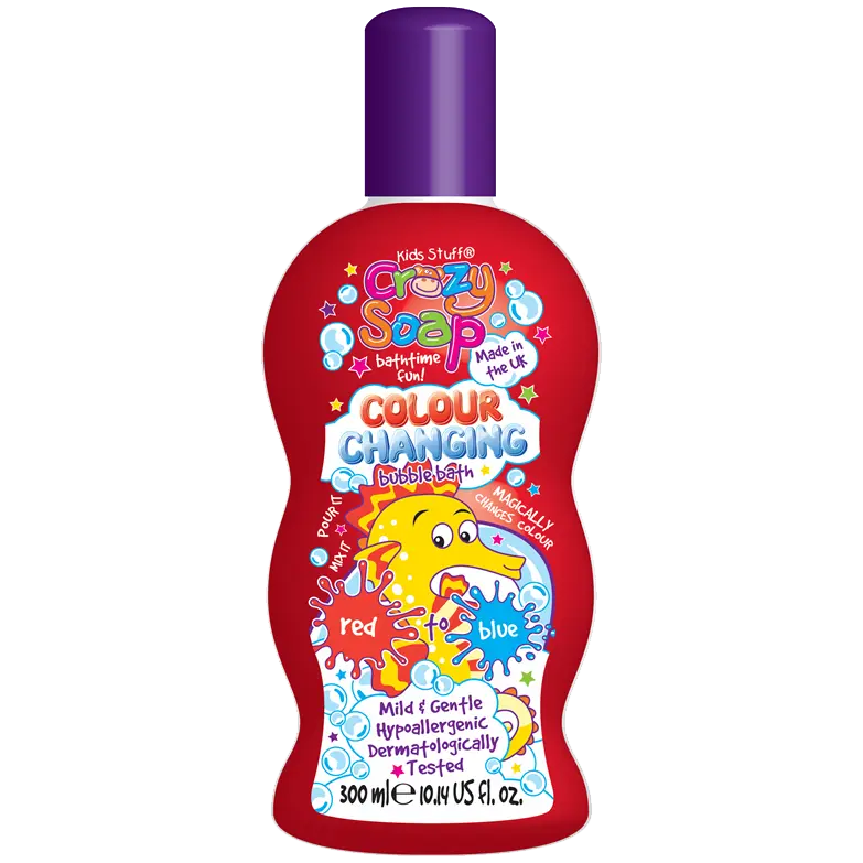 

Kids Stuff Crazy Red To Blue пена для ванн, 300 мл