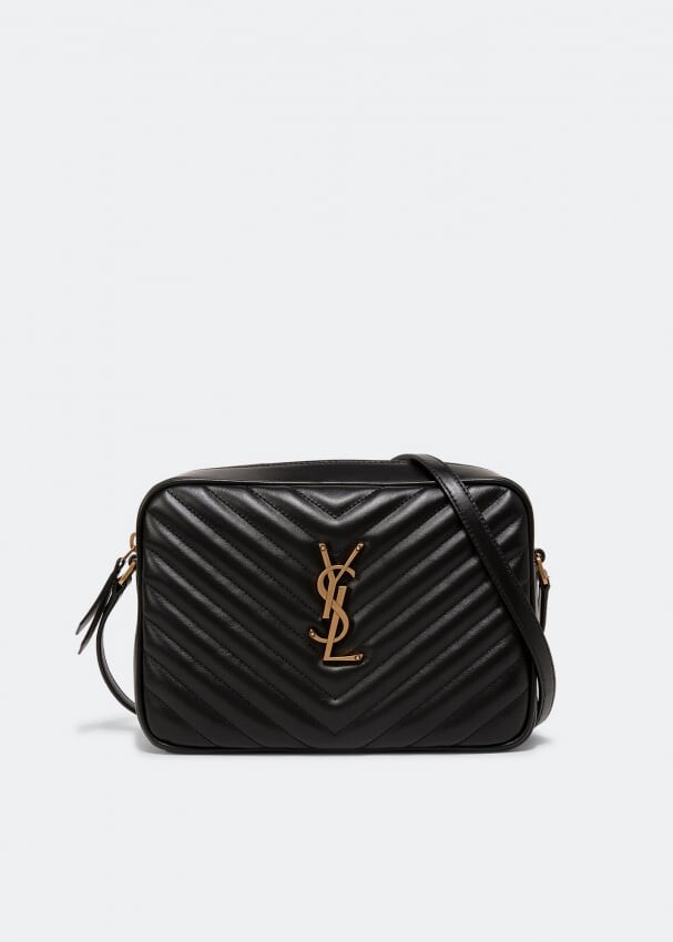 

Сумка кросс-боди SAINT LAURENT Lou satchel bag, черный