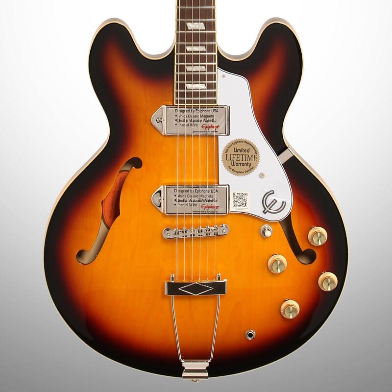 Электрогитара Epiphone Casino, Vintage Sunburst CASG VS