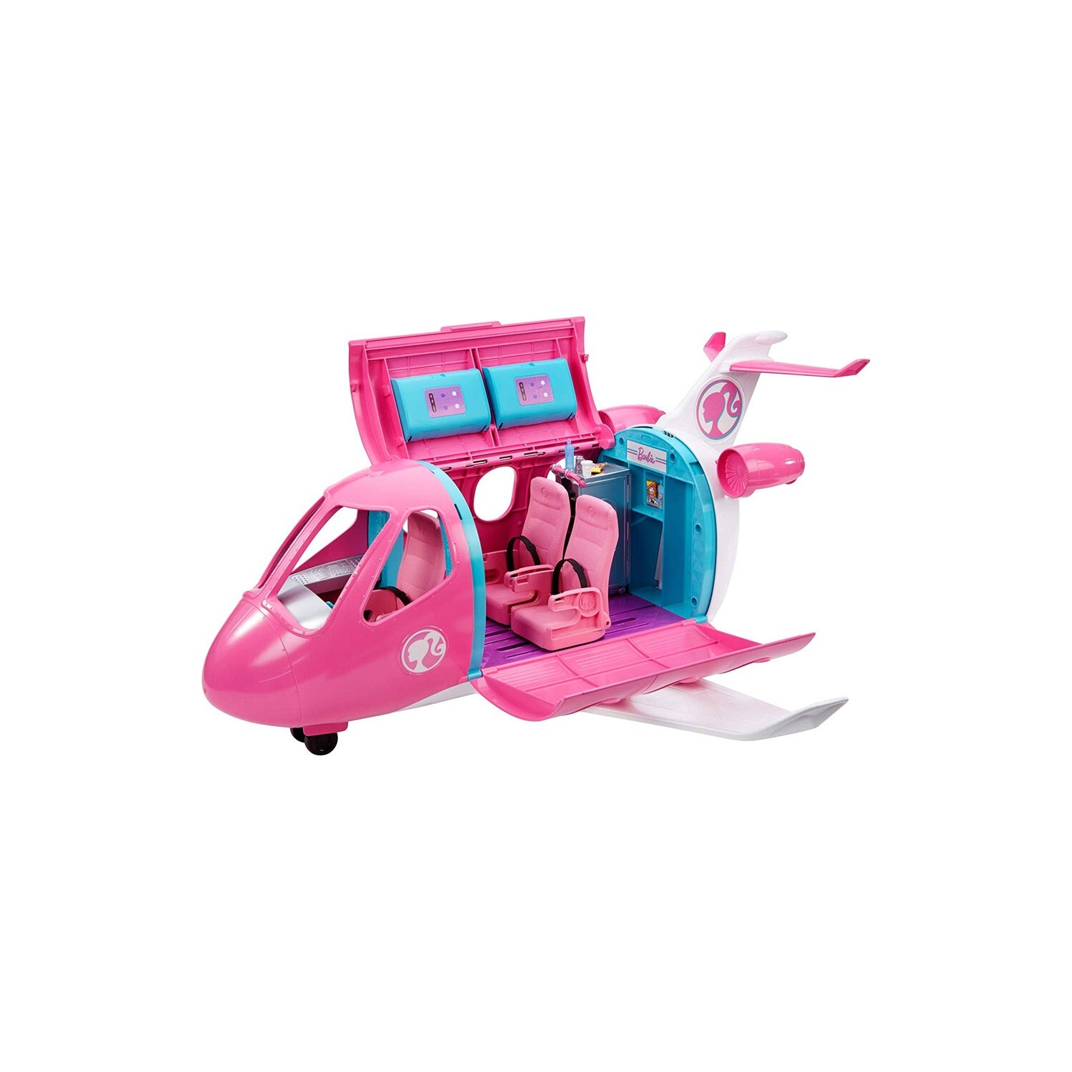 

Самолет Barbie GDG76, розовый