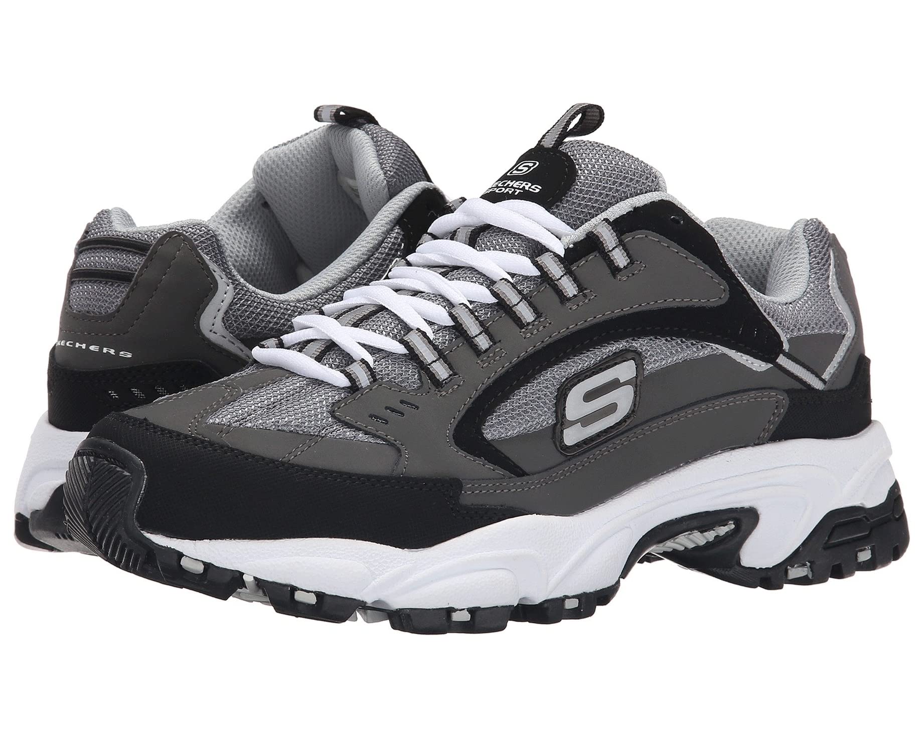 Skechers grise on sale