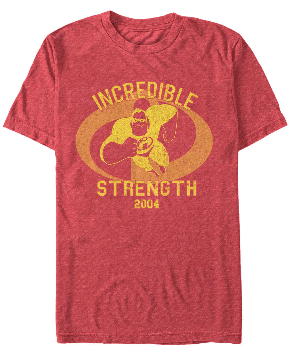 Мужская футболка с коротким рукавом disney pixar incredibles strength mr. incredible Fifth Sun, мульти