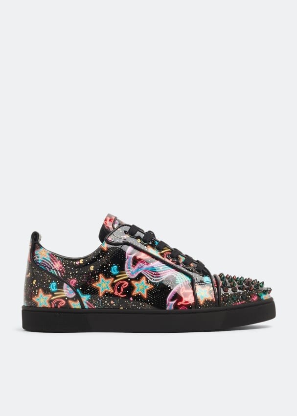 

Кроссовки CHRISTIAN LOUBOUTIN Louis Junior Spikes sneakers, черный