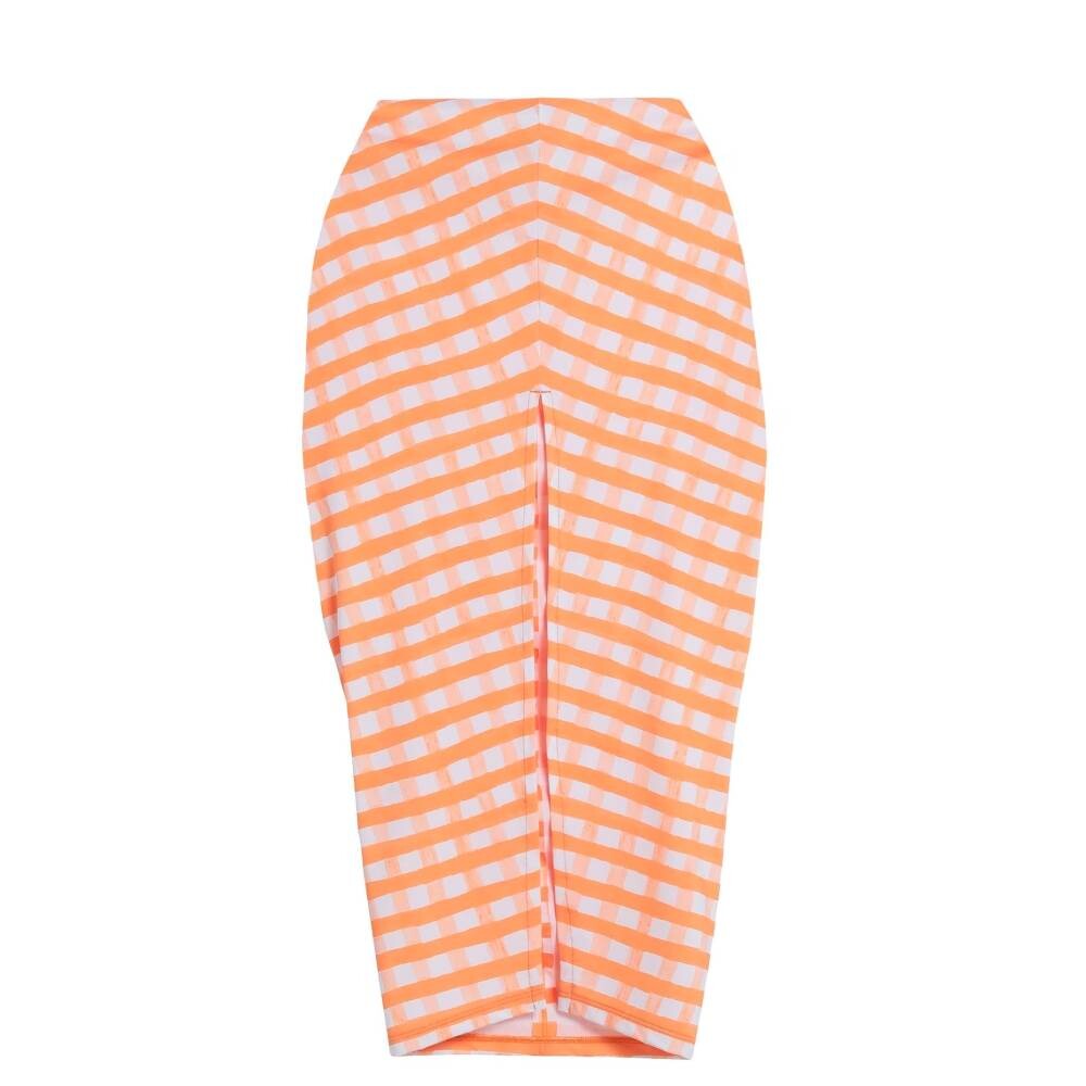 

Юбка Jacquemus Maxi, оранжевый/белый