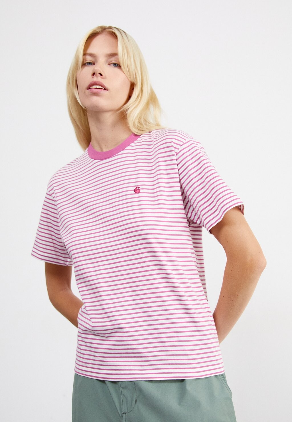 

Футболка с принтом COLEEN Carhartt WIP, белый