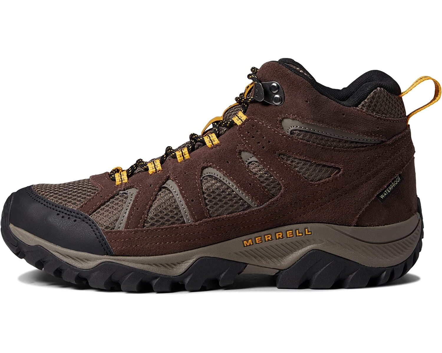 

Кроссовки Oakcreek Mid Waterproof Merrell, эспрессо