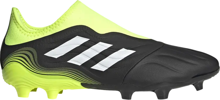 

Бутсы Adidas Copa Sense.3 Laceless FG 'Black Solar Yellow', черный