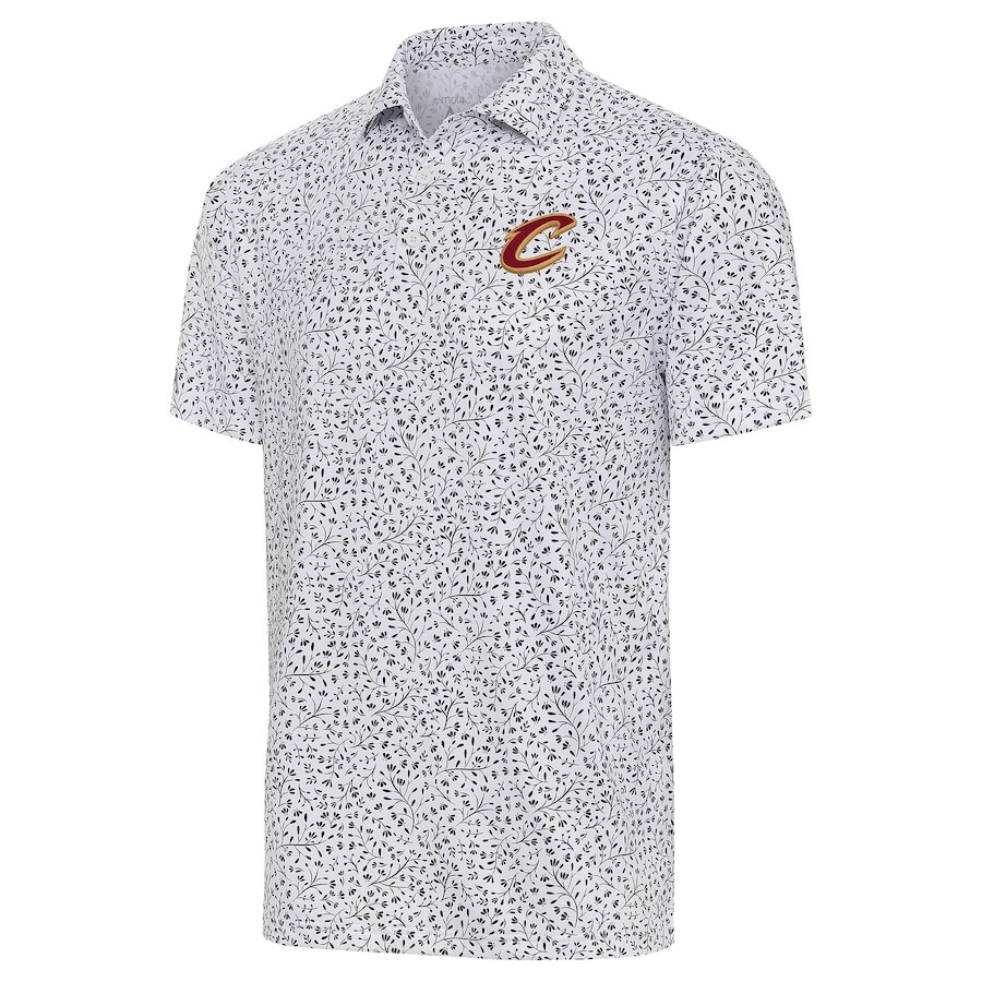 

Поло с коротким рукавом Antigua Cleveland Cavaliers, белый
