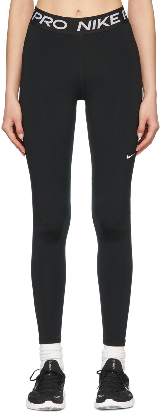 

Леггинсы Nike Polyester Sport, черно-белый