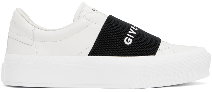 

Бело-черные кроссовки City Sport с тесьмой Givenchy, Черный