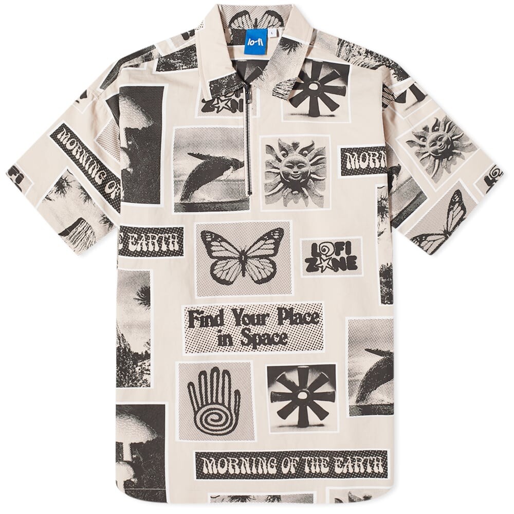 

Рубашка Lo-Fi Earth Quarter Zip Short Sleeve Shirt