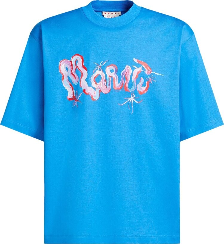 

Футболка Marni T-Shirt Neptune, синий