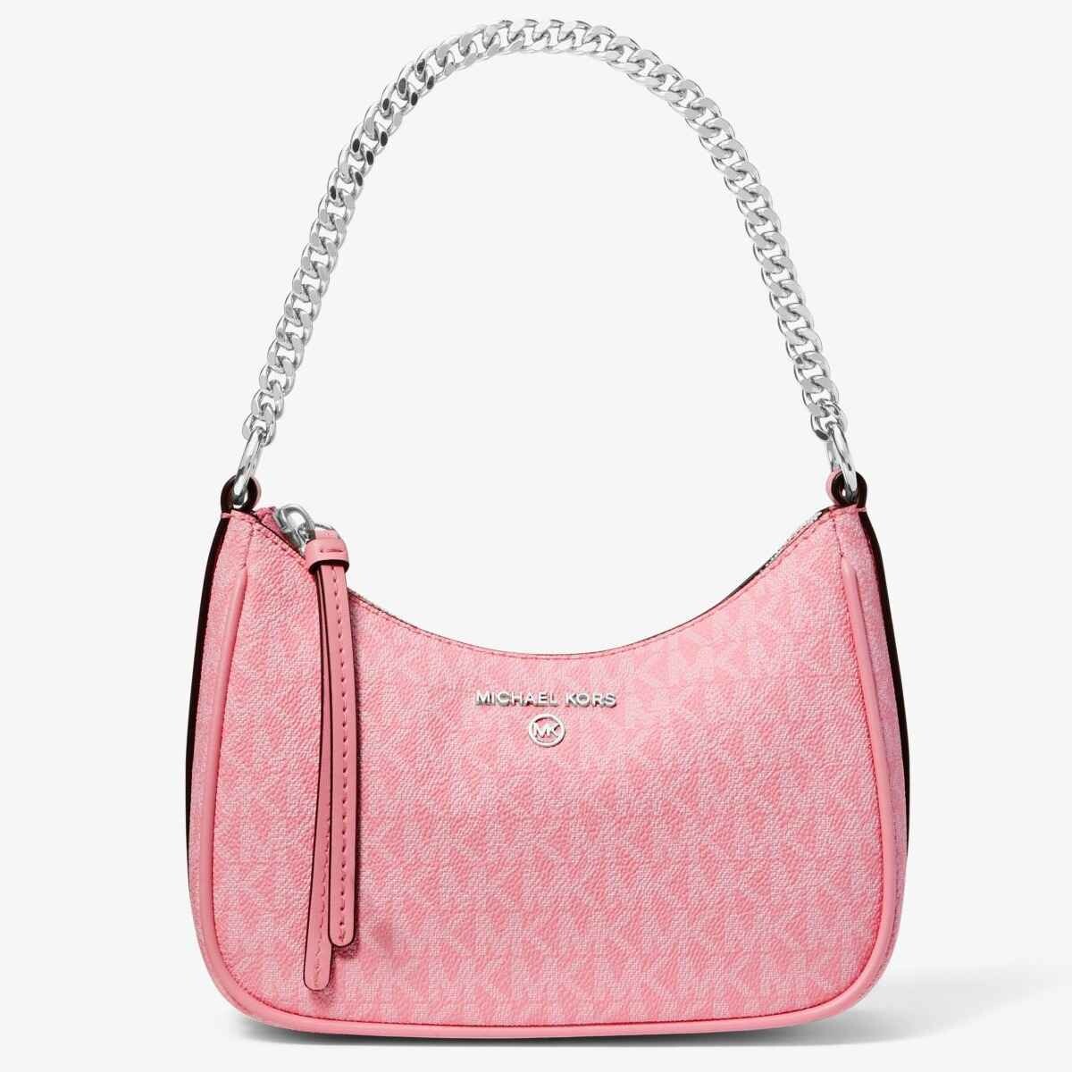 

Сумка Michael Michael Kors Jet Set Charm Small Logo, светло-розовый