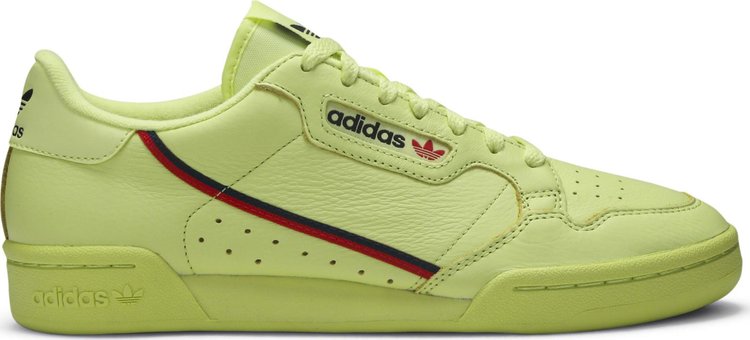 Adidas continental 80 store white yellow