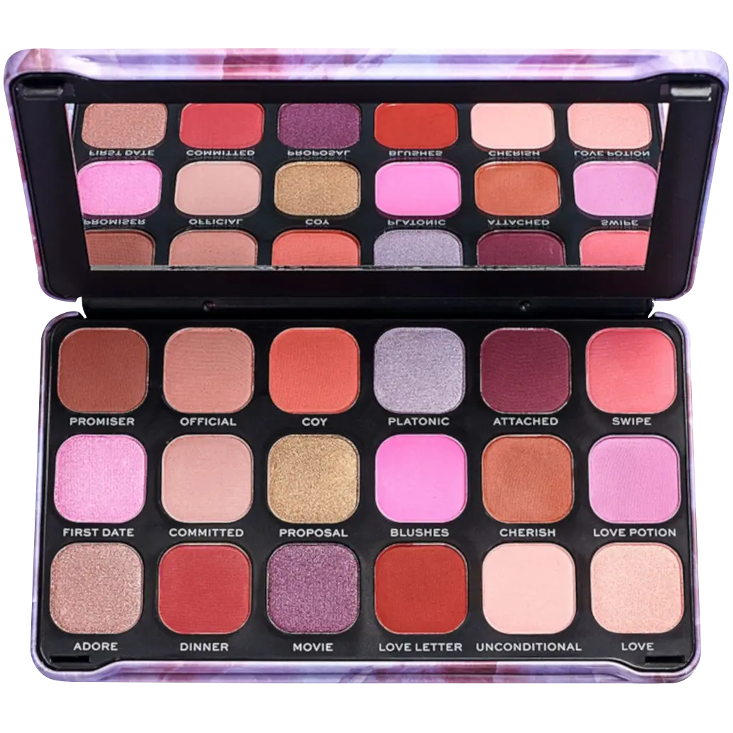 

Revolution Makeup Forever Flawless Unconditional Love палетка теней для век, 3 г