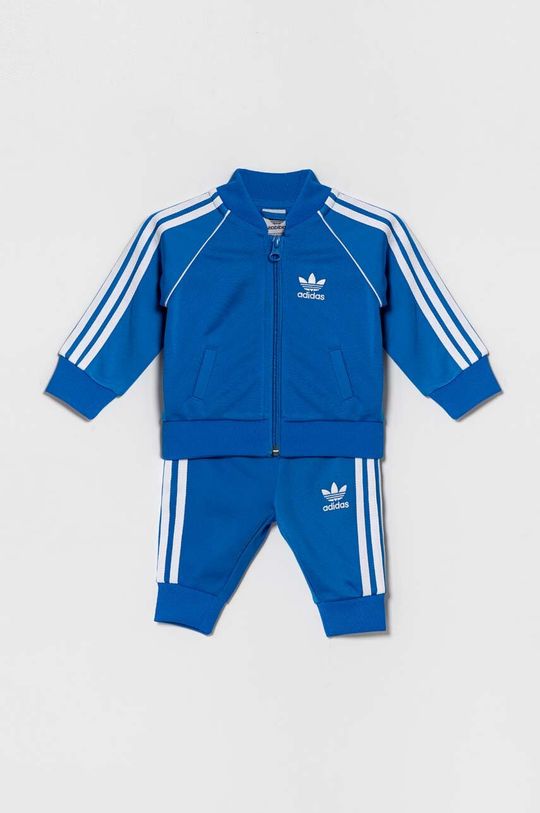 Детский комбинезон adidas Originals, синий детский спортивный костюм adidas originals adicolor track suit black black 7 8 лет 123 128 см