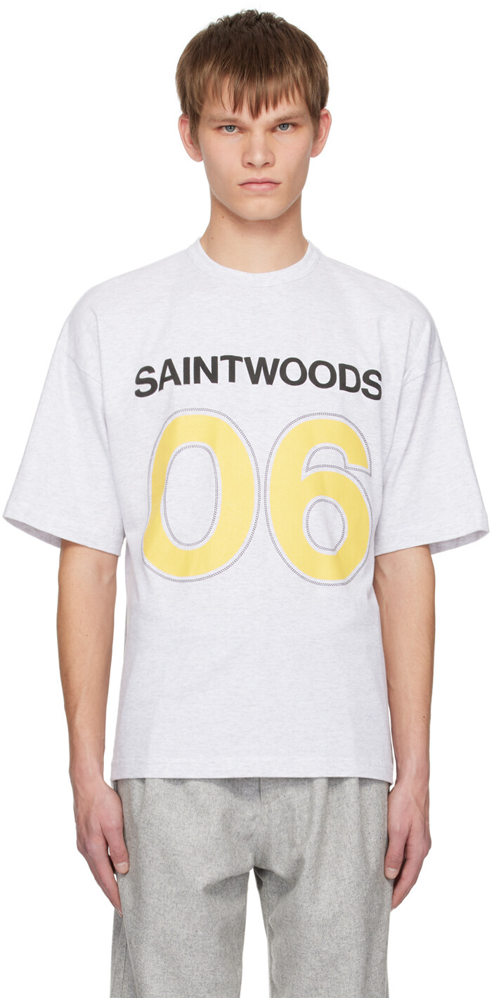 

Серая футболка '06' Saintwoods