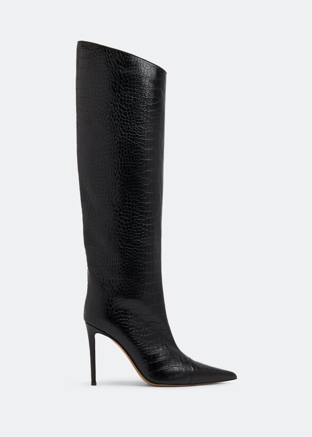 

Ботинки ALEXANDRE VAUTHIER Raquel 105 knee-high boots, черный