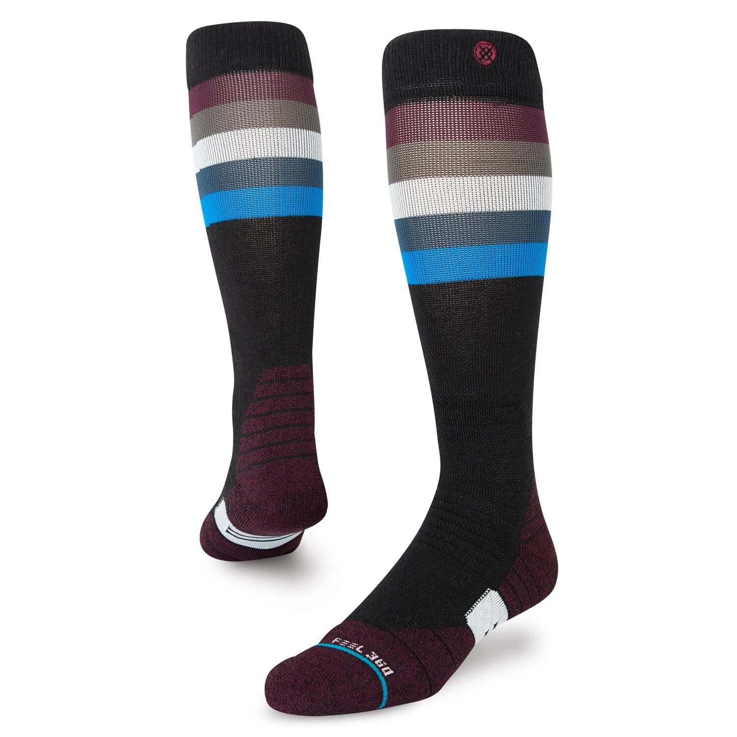 

Носки Stance Maliboo, черный / красный