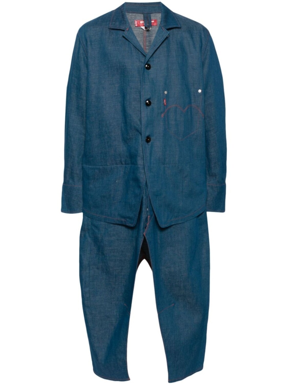 

Junya Watanabe MAN джинсовая куртка из коллаборации с Levi's, синий