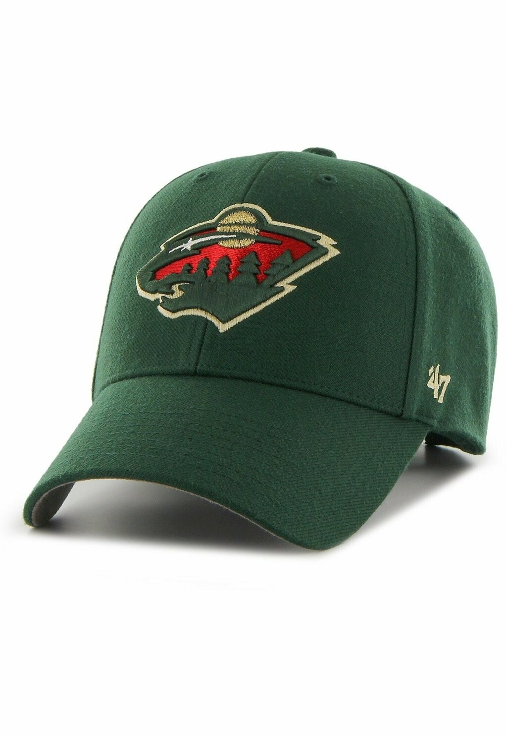 Бейсболка NHL MINNESOTA WILD DUNKEL '47, цвет dark green бейсболка minnesota wild