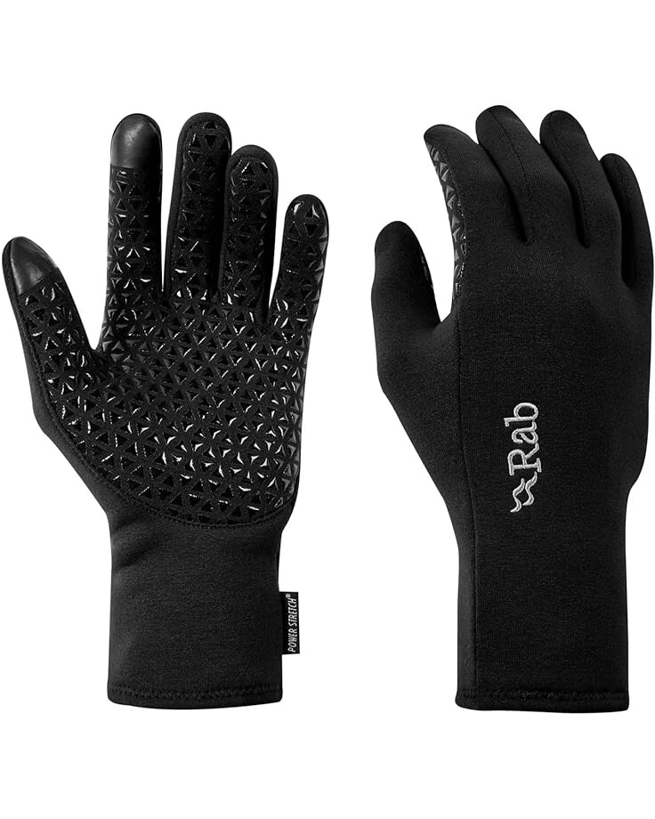 

Перчатки Rab Power Stretch Contact Grip Gloves, черный