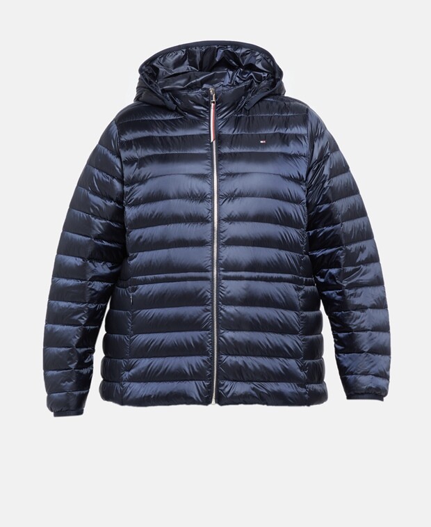 

Мягкий пуховик Tommy Hilfiger Curve, темно-синий