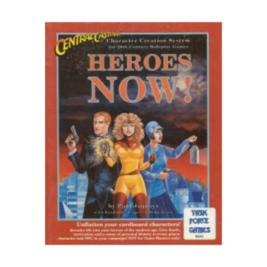 

Heroes Now!, Central Casting, мягкая обложка