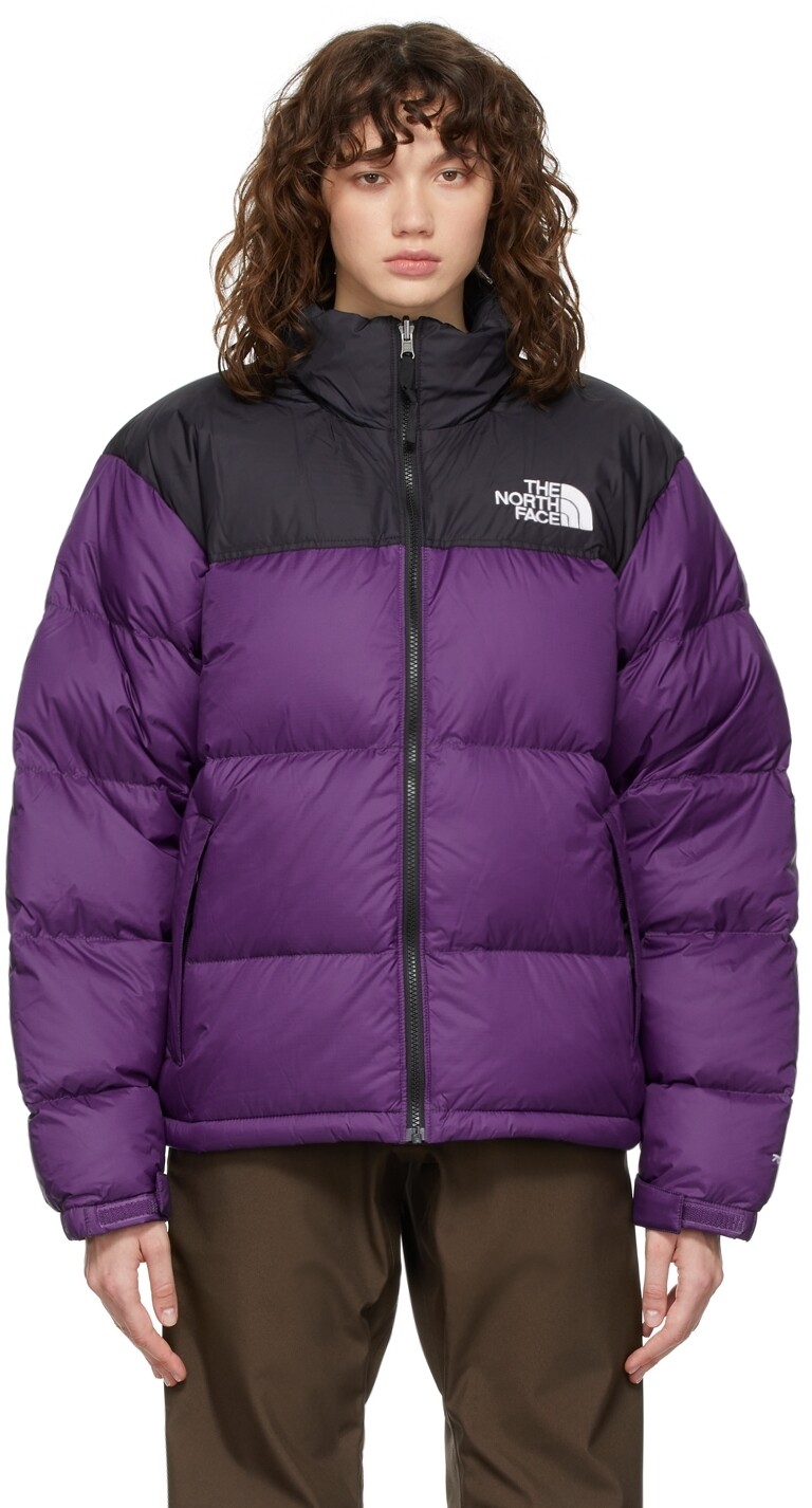 

Пурпурно-черная куртка Nuptse Retro 1996 года The North Face