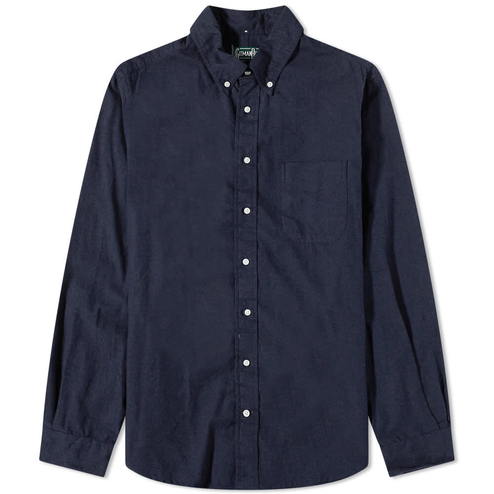 

Рубашка Gitman Vintage Button Down Classic Flannel Shirt